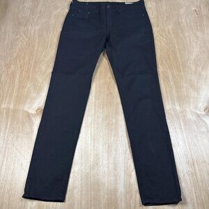 Rag & Bone Mens Skinny Black Mid Rise Jeans Size 31x32